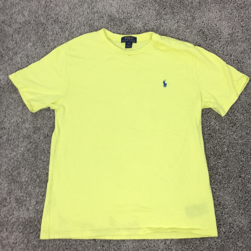 Light Yellow Ralph Lauren Polo T-Shirt